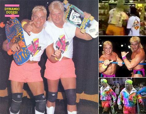 Are you guys Shane Douglas and Johnny Ace? Yes, I mean no, we're just some average, fun loving dudes.